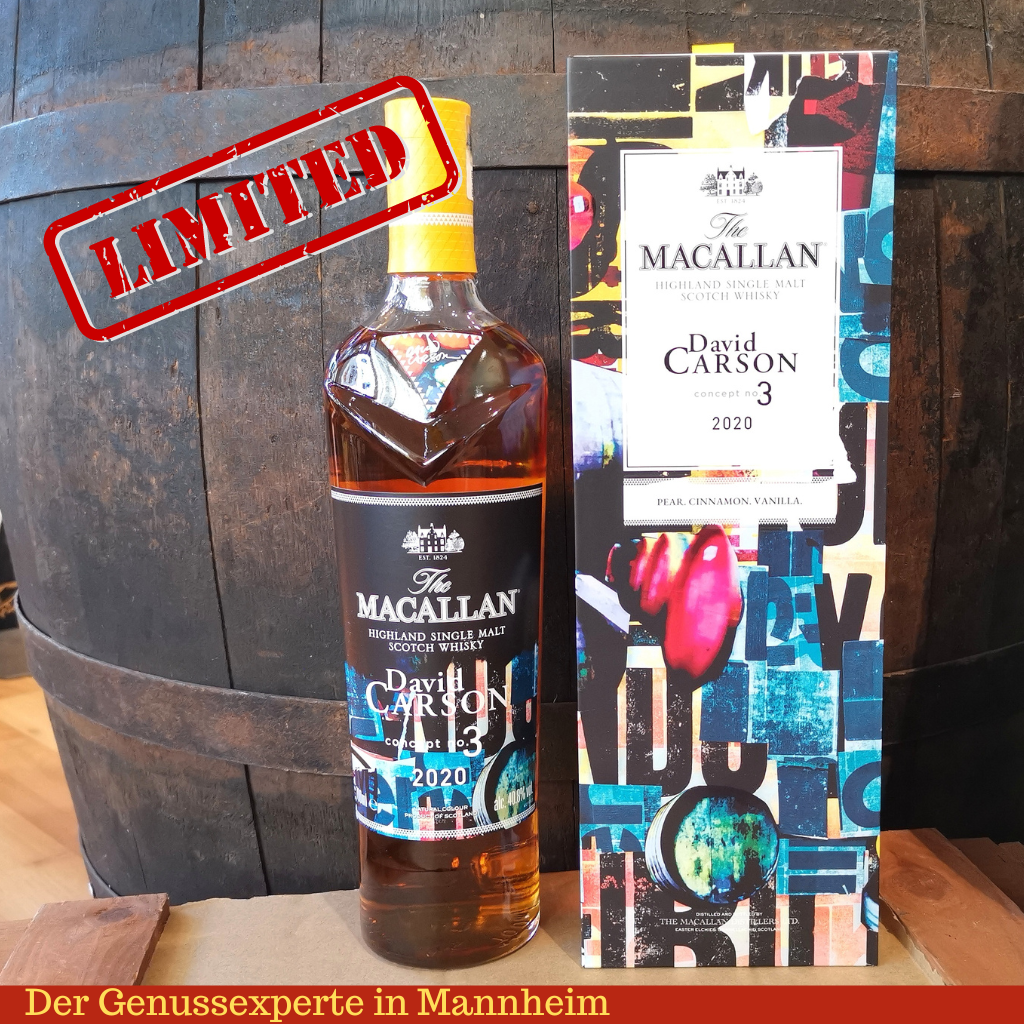 0,7l Flasche Macallan -Concept-3-2020- Single Malt Whisky - Mannheim
