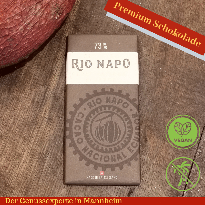 Tafel Rio Napo Schokolade mit Edelkakao Arriba - Bio, FairTrade, vegan, Mannheim, online kaufen