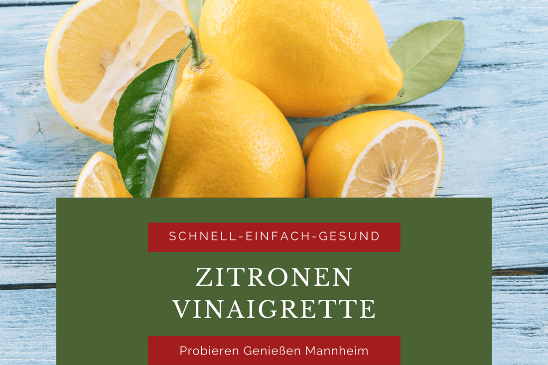 Zitronen-Vinaigrette-Rezept