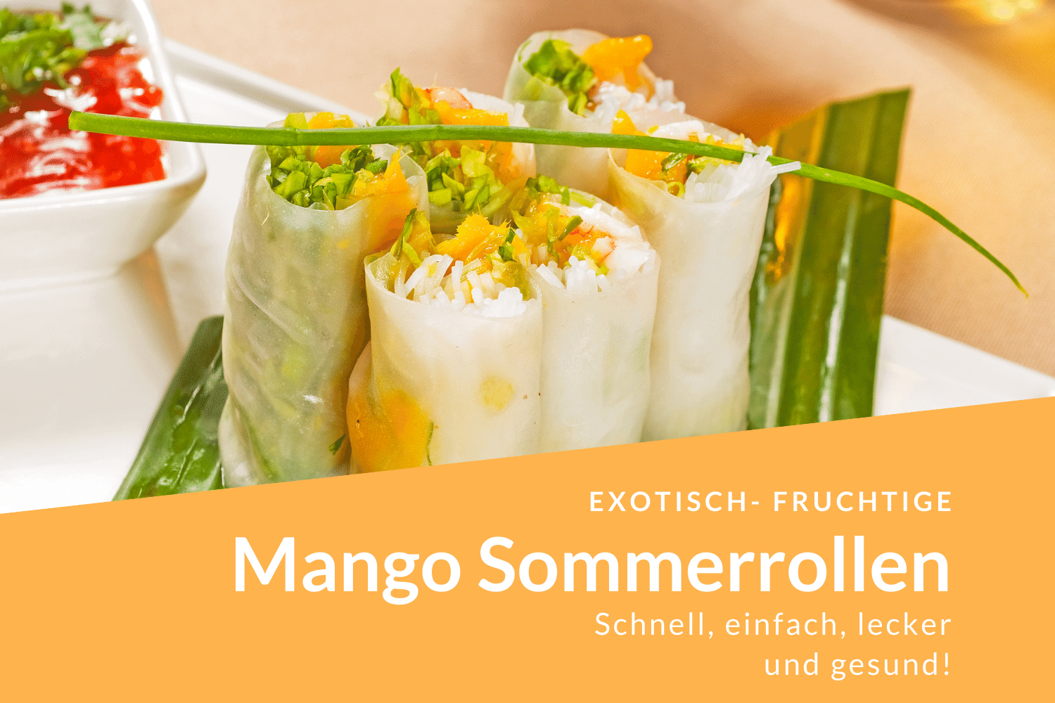 Mango-Rollen-Sommer-Snack