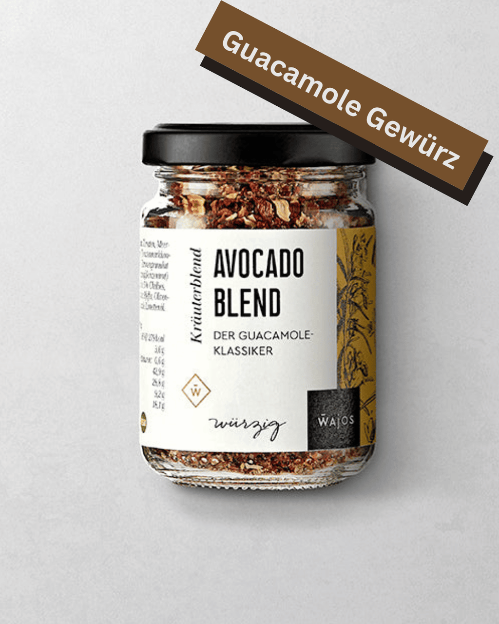 Ein Glas mit roter Guacamole Gewürzmischung in Mannheim Innenstadt kaufen