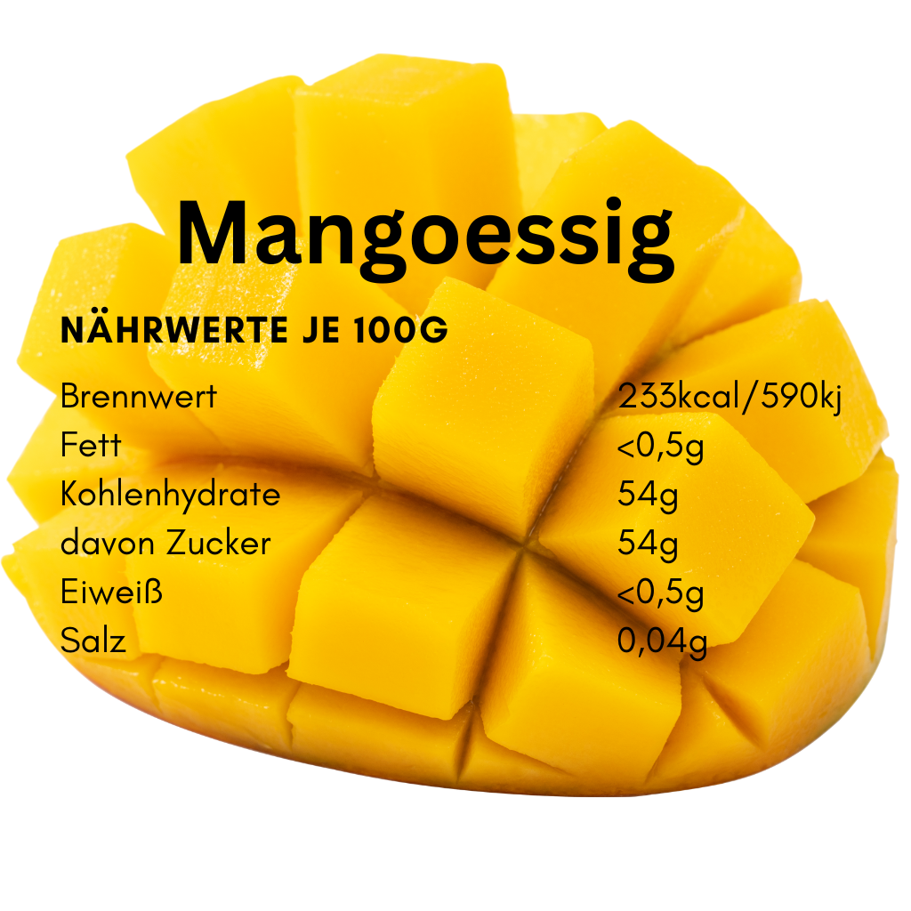 Nährwerte Mangoessig Blasam
