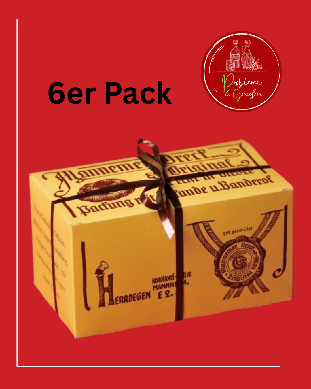 Original Mannheimer Dreck als gelbe 6er Packung in Mannheim kaufen