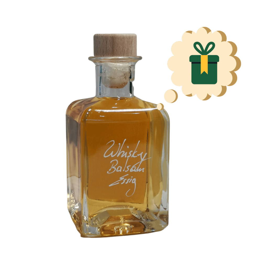 200ml Glasflasche Whiskyessig Geschenkidee Mannheim