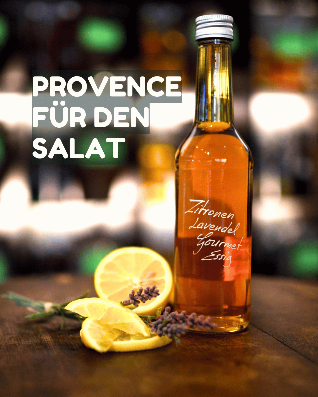 Flasche Zitronen Lavendel Essig -Mannheim - online kaufen