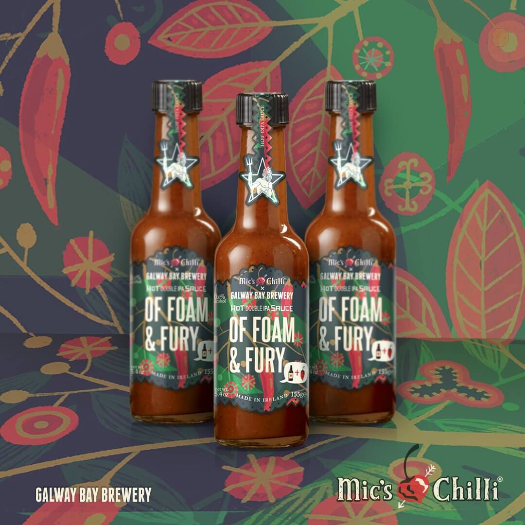 Eine Flasche foam furi ipa chili Grillgewuerz Chili scharfe Grillsauce-online kaufen in mannheim