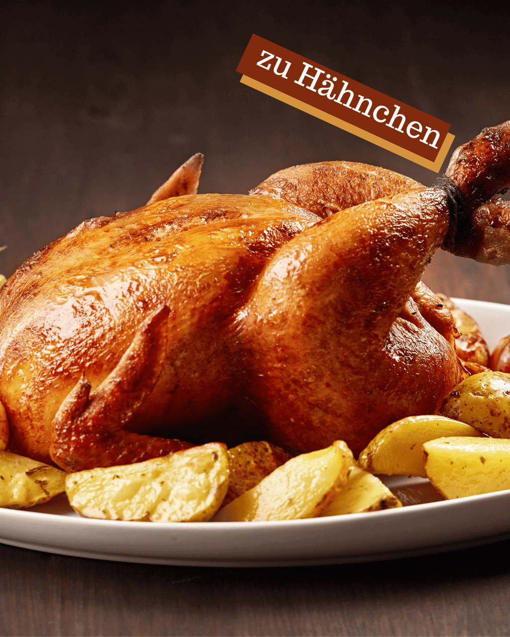 Knuspriges Hühnchen mit Kartoffelspalten Mannheim 