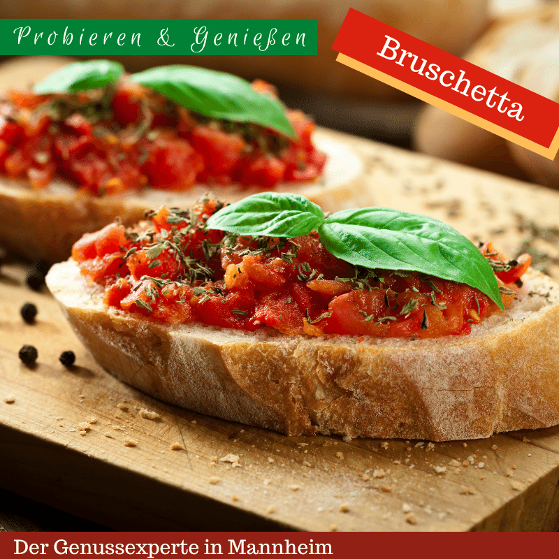 Brot mit Bruschetta al arabbiatta -online
