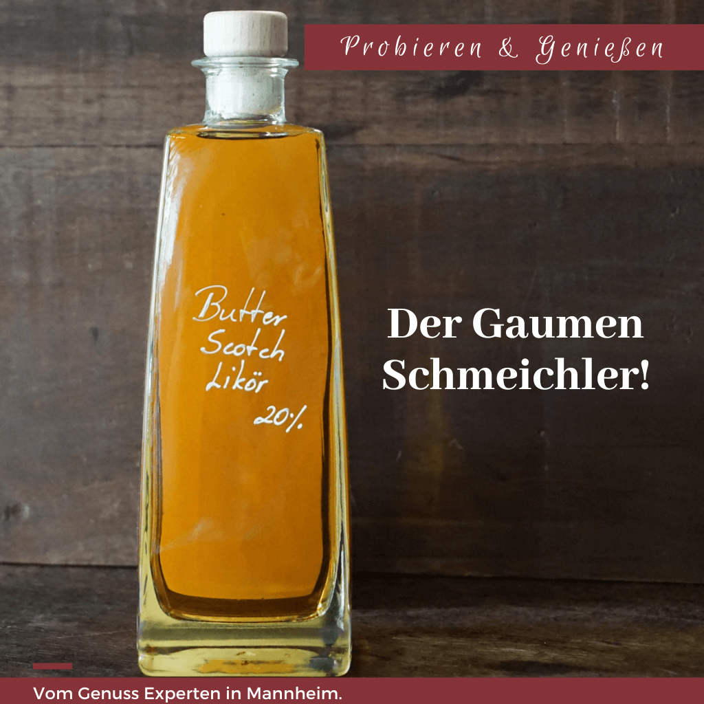 Flasche Butterscotch Likoer- online kaufen in Mannheim