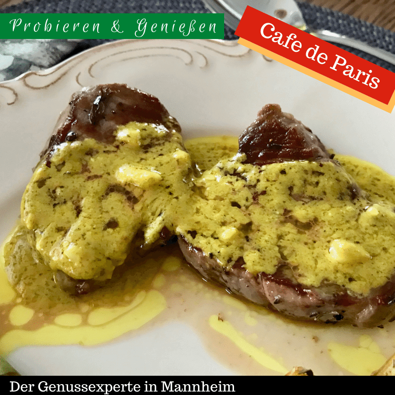 Schnitzel mit Cafe de Paris Gewuerzbutter - online Gewürzladen Mannheim