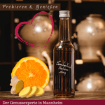 Laden Sie das Bild in den Galerie-Viewer, Flasche mit Orange Ingwer Essig-online kaufen inMannheim