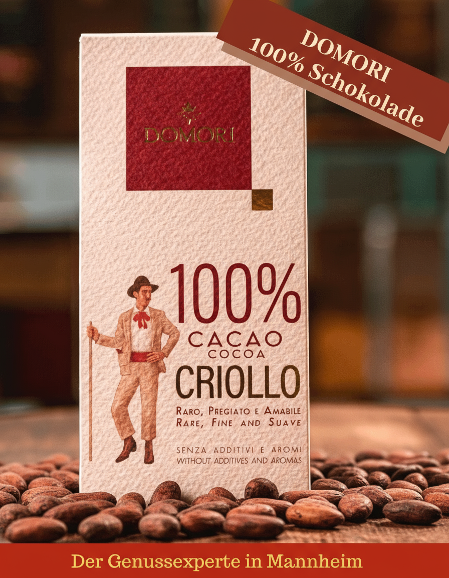 Tafel Schokolade Domori 100% Criollo Zartbitterschokolade online kaufen in Mannheim
