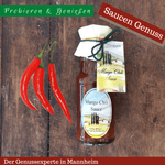 Laden Sie das Bild in den Galerie-Viewer, Flasche Mango Chili Sauce - Grillsauce online kaufen in Mannheim