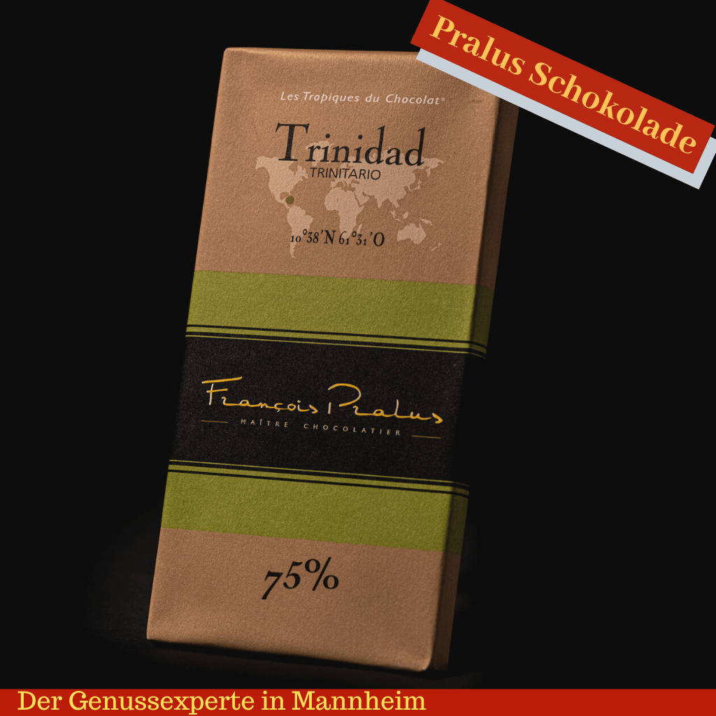 Tafel Schokolade Francois-Pralus-Trinidad mit 75% kakao online kaufen in Mannheim