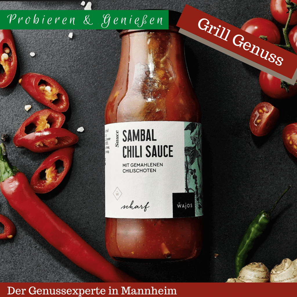 Flasche 245ml Sambal Chili Sauce - Grillsauce online kaufen in Mannheim