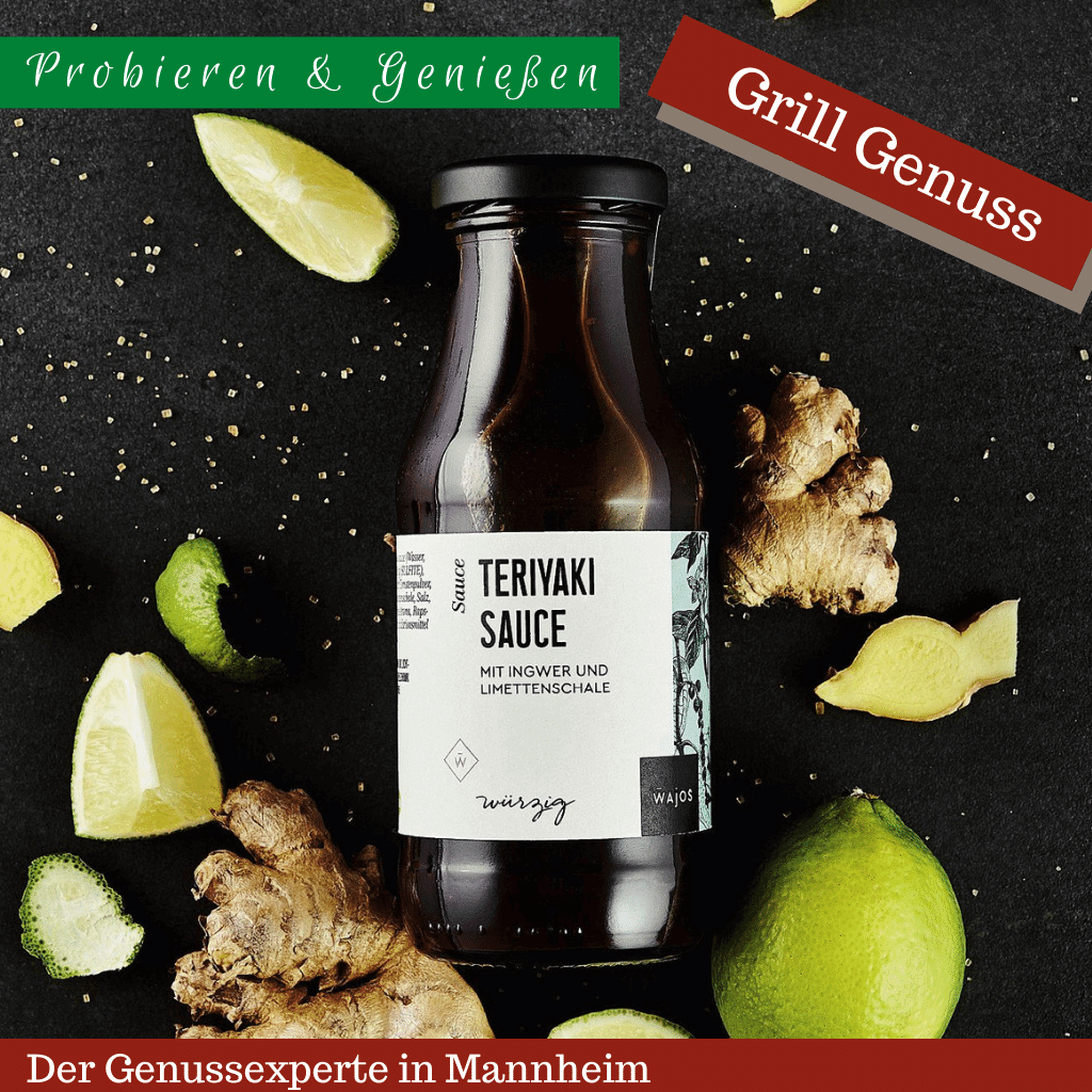 Eine Flasche Asian Teriyaki Sauce - Grillsauce online kaufen in Mannheim